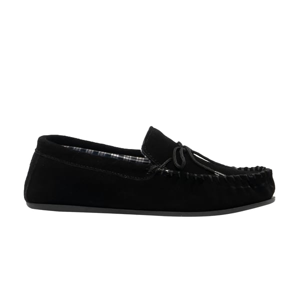 Mokkers Mens Bruce Real Suede Moccasin Slippers
