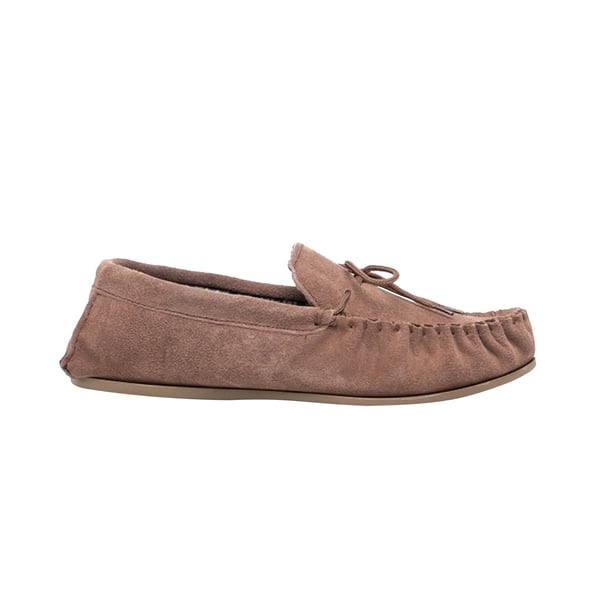 Mokkers Mens Bruce Real Suede Moccasin Slippers