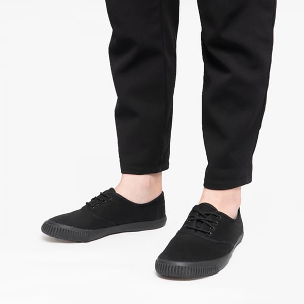 Dek Adults Unisex Lace Up Canvas Gym Plimsolls