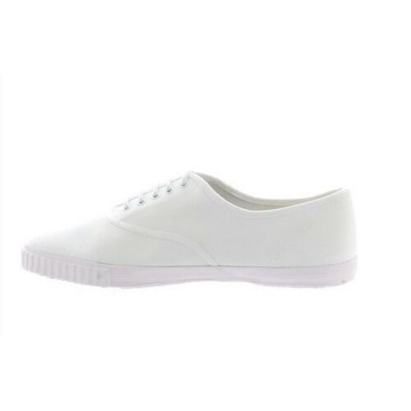 Dek Kids Unisex Junior Lace White Canvas Gym Plimsolls