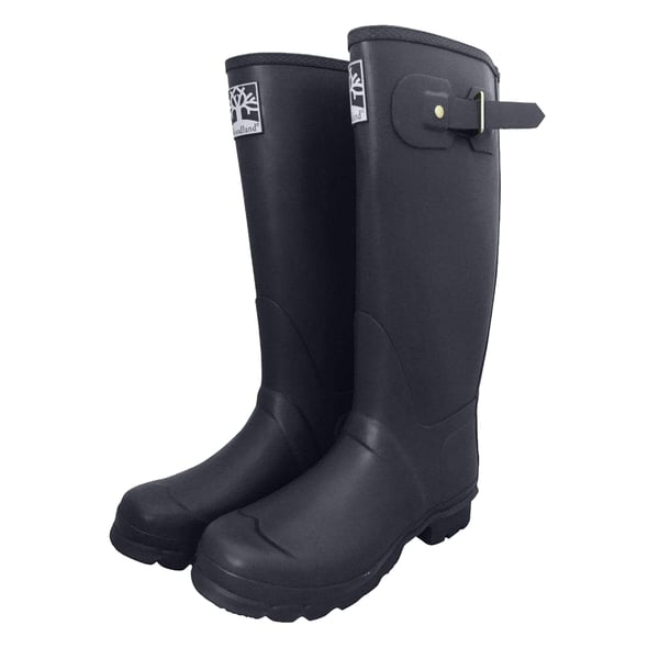 Woodland Unisex Quality Strap Wide Fit Wellington Boots