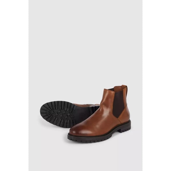 Mantaray Mens Premium Leather Chelsea Boots