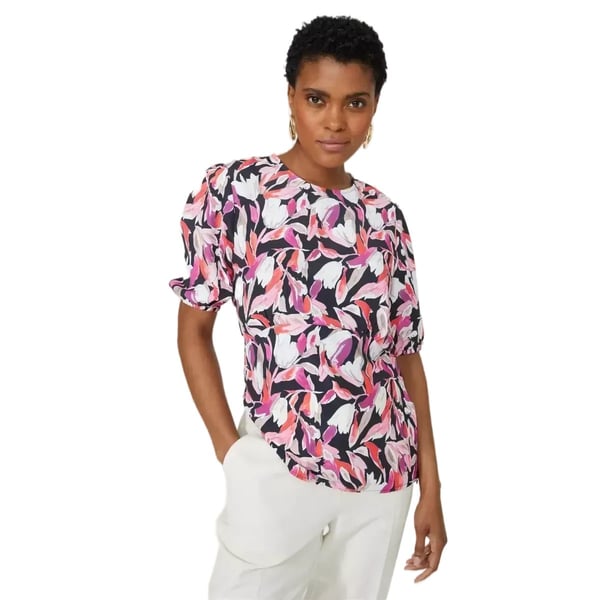 Principles Bluse med trykt blouson-ærme til kvinder/damer