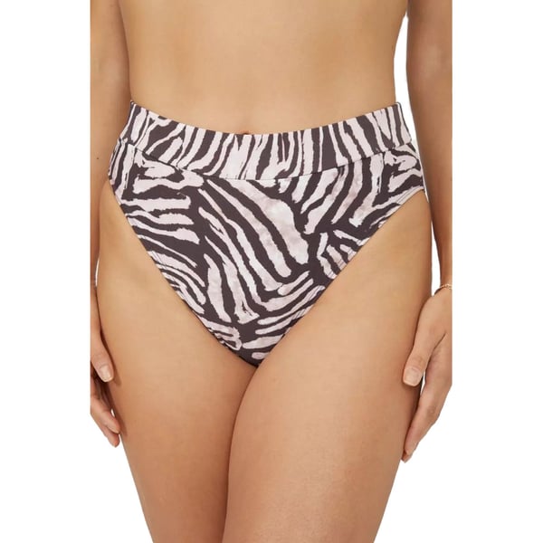 Gorgeous Bikinitrusser til kvinder/damer med zebraprint i mellemhøjde