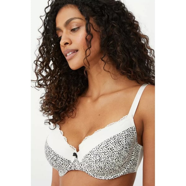 Underbar vadderad T-shirt-bh för damer (2-pack)
