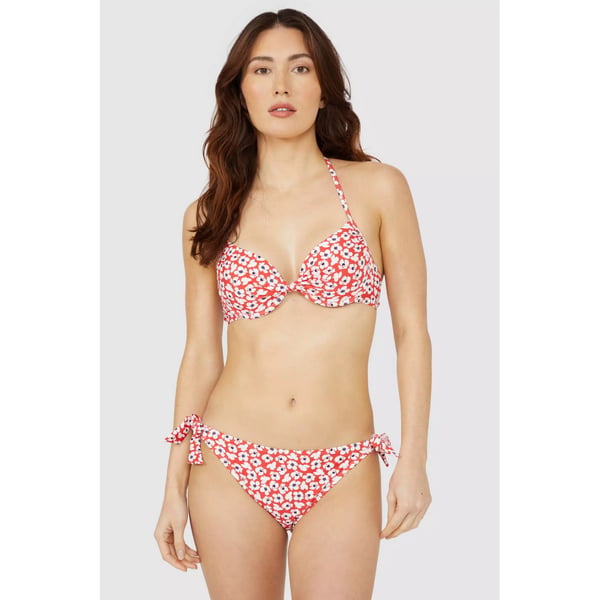 Debenhams Womens/Ladies Ditsy Print Underwired Bikini Top