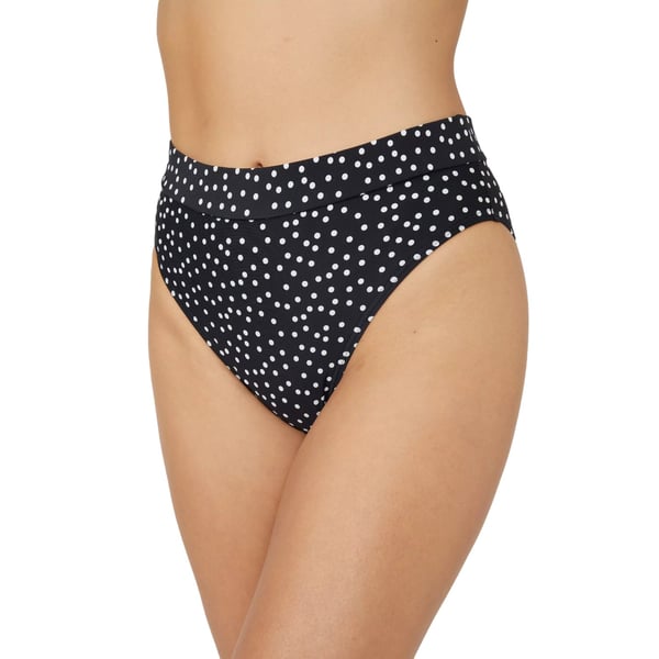 Gorgeous Plettede bikinitrusser med mellemhøj kant til kvinder/damer