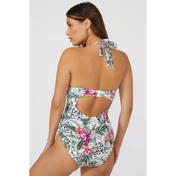 Gorgeous Womens/Ladies Jungle Underwired One Piece Swimsuit