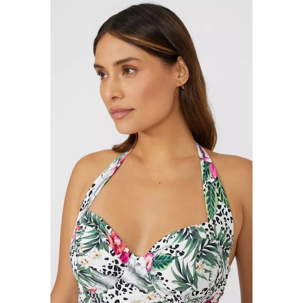 Gorgeous Womens/Ladies Jungle Underwired One Piece Swimsuit