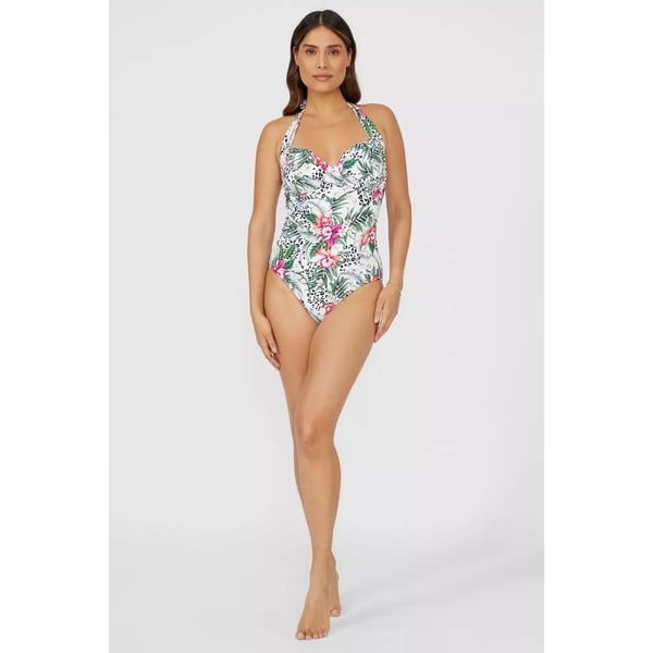 Gorgeous Womens/Ladies Jungle Underwired One Piece Swimsuit
