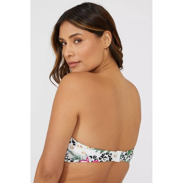Gorgeous Womens/Ladies Jungle Strapless Bikini Top