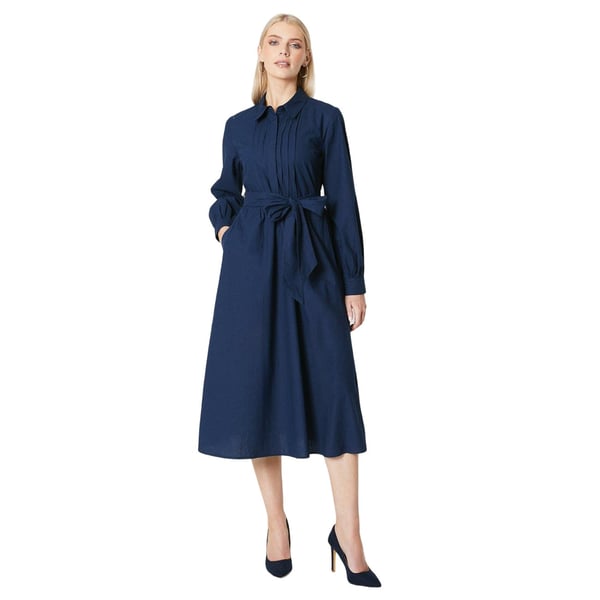Principles Womens/Ladies Belted Frill Midi Shirt Dress