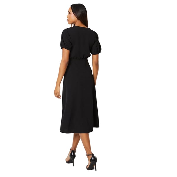 Debenhams Womens/Ladies Textured Jersey Belt Midi Dress