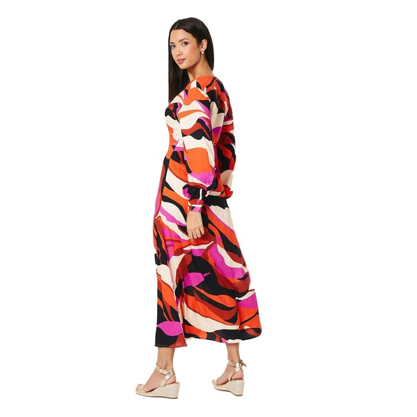 Principles Womens/Ladies Abstract Volume Maxi Dress