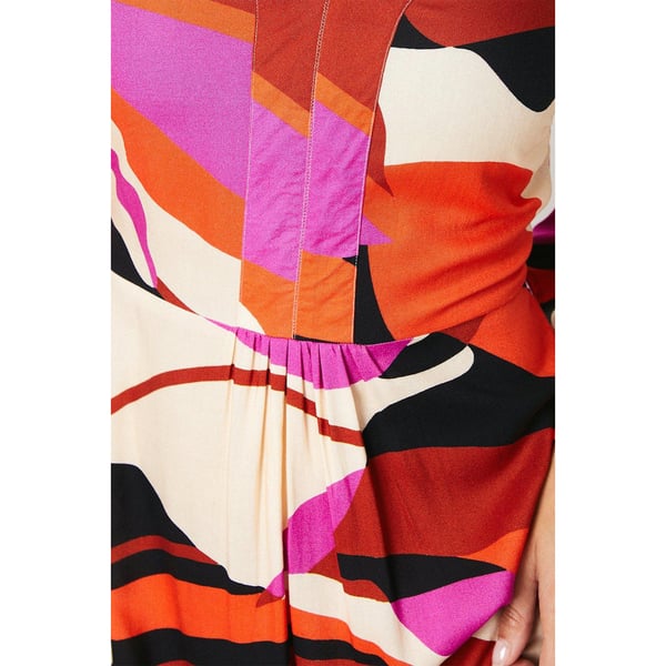 Principles Womens/Ladies Abstract Volume Maxi Dress
