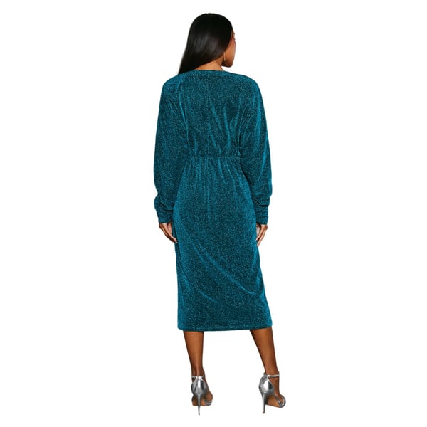 Principles Womens/Ladies Metallic Jersey Batwing Midi Dress