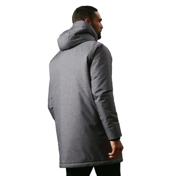 Maine Herr Parkas i Ull-Look