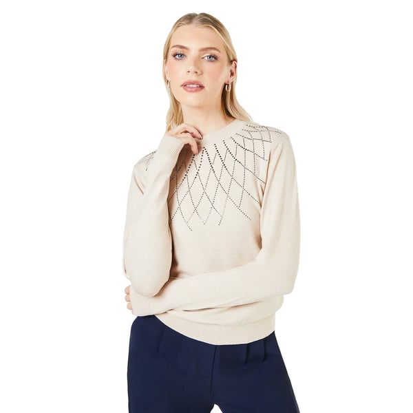 Principles Womens/Ladies Hotfix Jumper Principles Womens/Ladies Hotfix Jumper