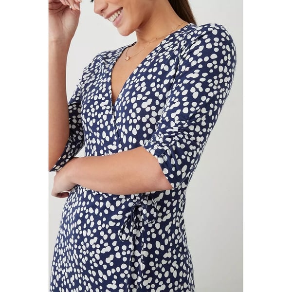 Dorothy Perkins Womens/Ladies Spotted Wrap Midi Dress