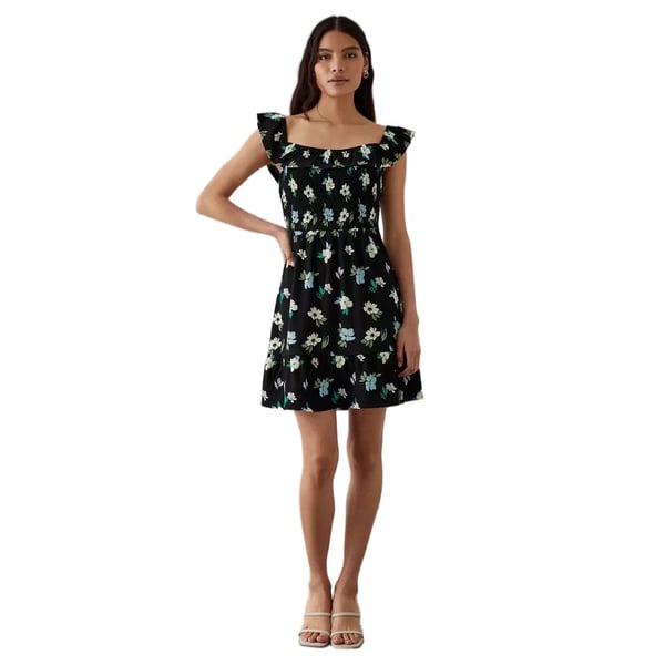 Dorothy Perkins Womens/Ladies Floral Shirred Mini Dress Dorothy Perkins Womens/Ladies Floral Shirred Mini Dress