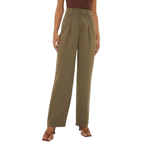 Dorothy Perkins Womens/Ladies Pleat Front Straight Leg Trousers