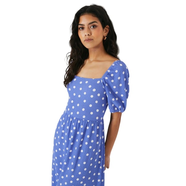 Dorothy Perkins Womens/Ladies Spotted Square Neck Petite Midi Dress