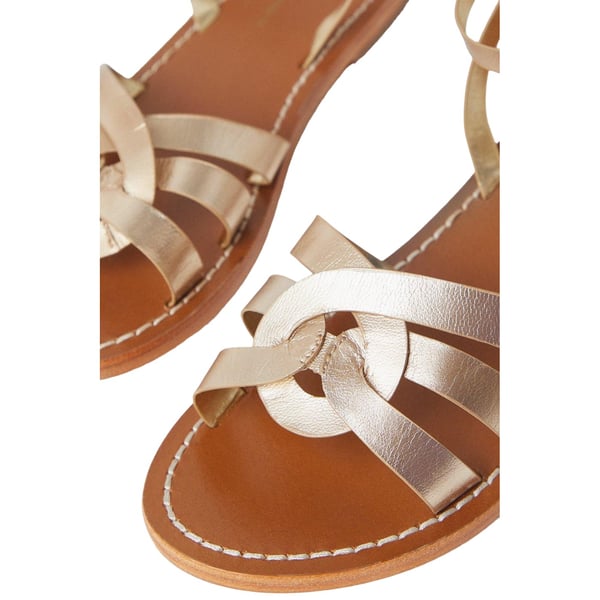 Dorothy Perkins Womens/Ladies Jaleesa Leather Woven Wide Sandals