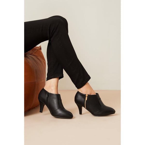 Good For The Sole Womens/Ladies Marlo Zip Extra Wide Ankle Boots