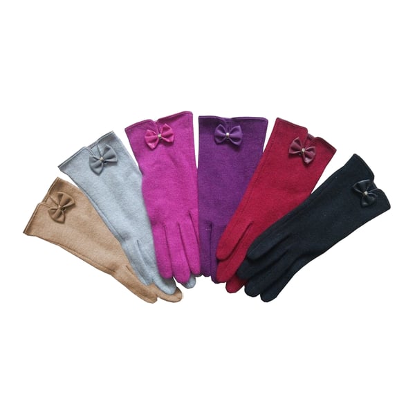 Eastern Counties Leather Womens/Ladies Geri Wool-blend Gloves