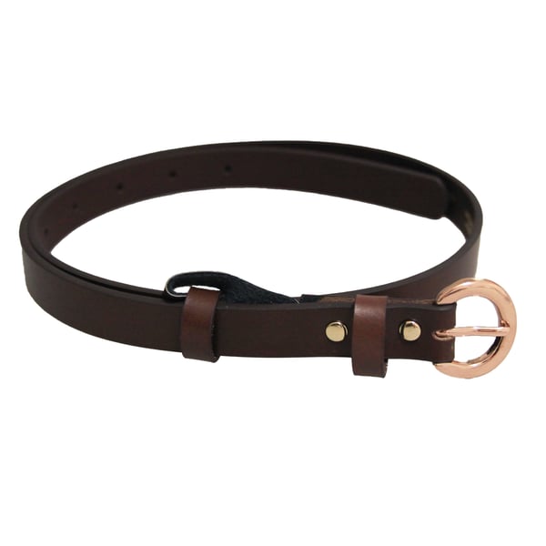 Eastern Counties Leather Kvinder/damer tyndt modebælte
