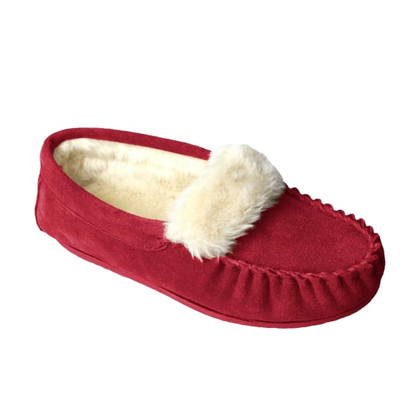 Eastern Counties Leather Womens/Ladies Zoe Plush Lined Moccasins