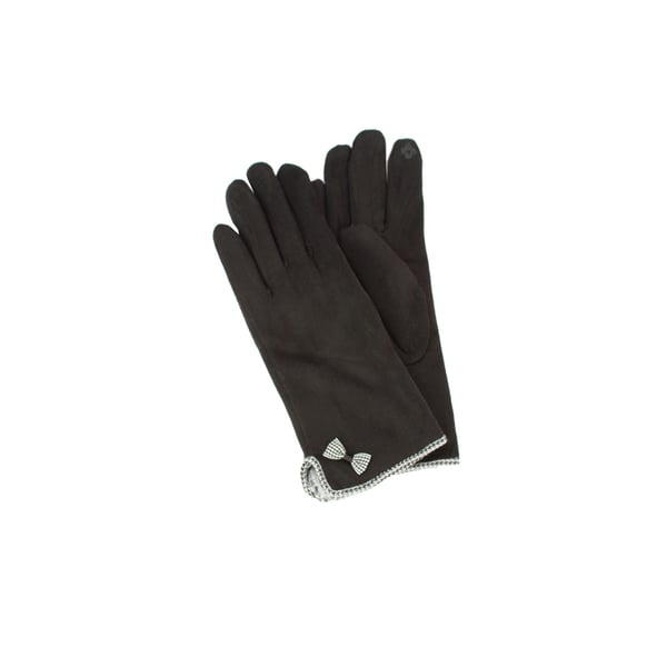 Eastern Counties Leather Gaby Faux Suede Touch Screen handsker til kvinder/damer