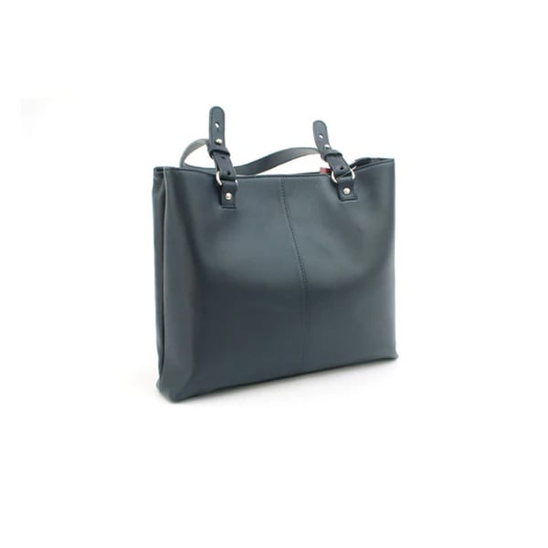 Eastern Counties Leather Alice Contrast Panel Leather Handbag