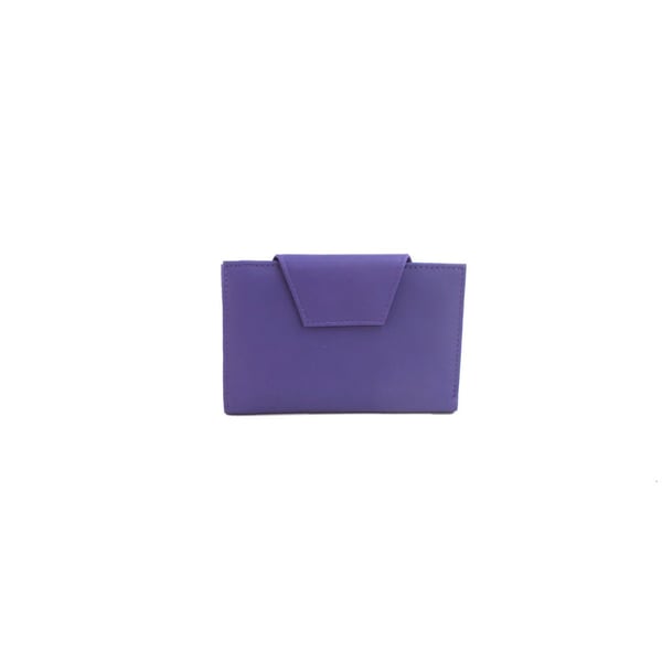 Eastern Counties Leather Kamila Leather Contrast Piping Purse
