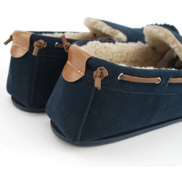Eastern Counties Leather Mens Owen Berber Suede Moccasins