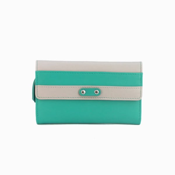 Eastern Counties Leather Dame/Damer Madison stribet læderpung