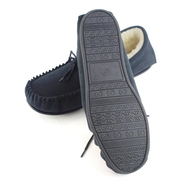Eastern Counties Leather Mens Joel Suede Moccasins