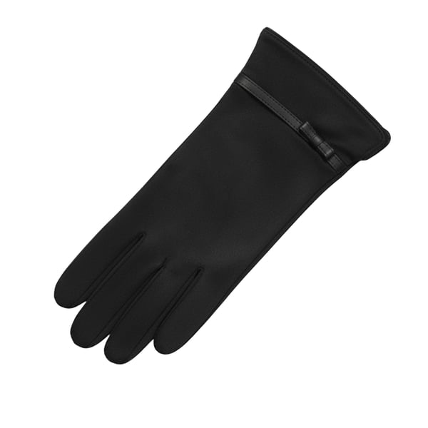 Eastern Counties Leather Womens/Ladies Suede Bow Gloves