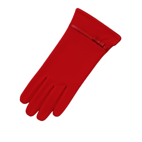 Eastern Counties Leather Womens/Ladies Suede Bow Gloves