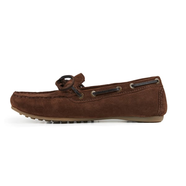 Moretta Dame/Damer Sofia Moccasins i ruskind