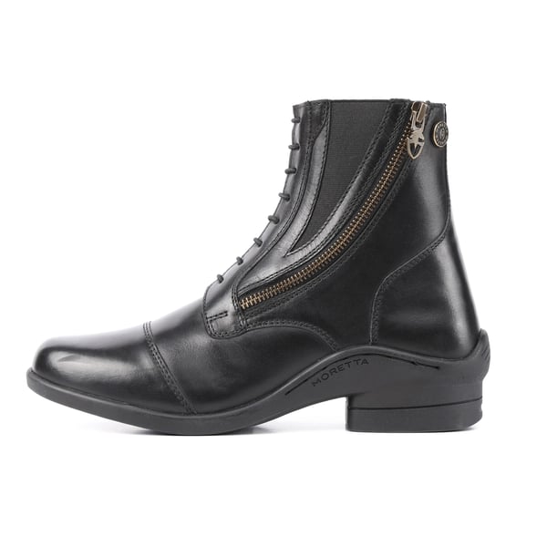 Moretta Womens/Ladies Alessia Grain Leather Paddock Boots