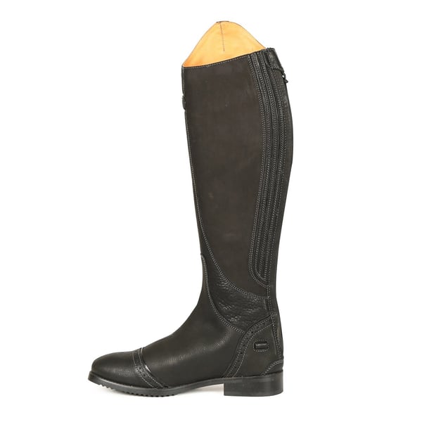 Moretta Womens/Ladies Amalfi Grain Leather Riding Boots