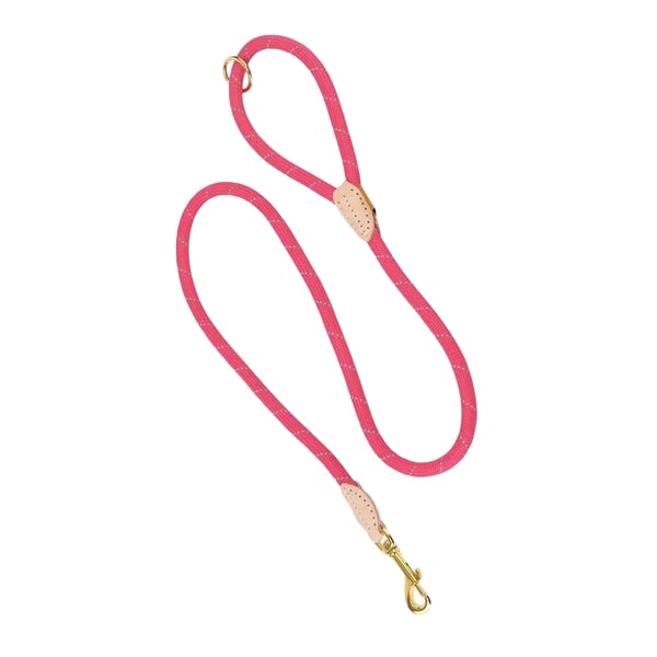 Digby & Fox Reflective Leather Training Dog Lead