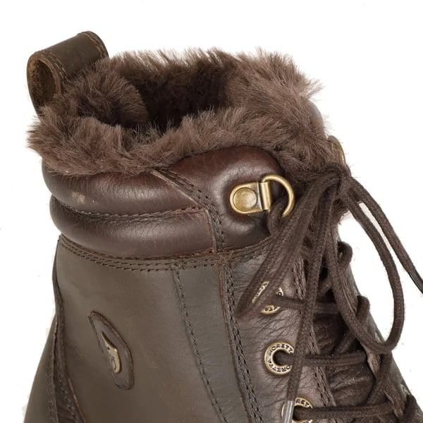 Moretta Womens/Ladies Varese Leather Lace Up Country Boots