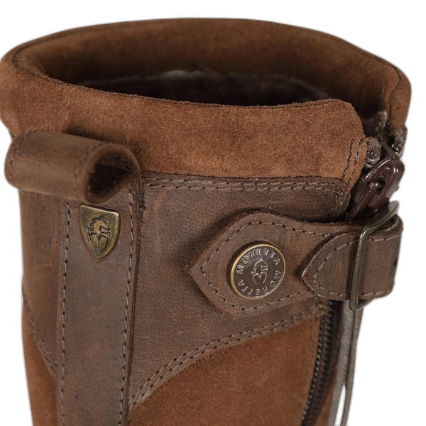 Moretta Childrens/Kids Savona Leather Country Boots