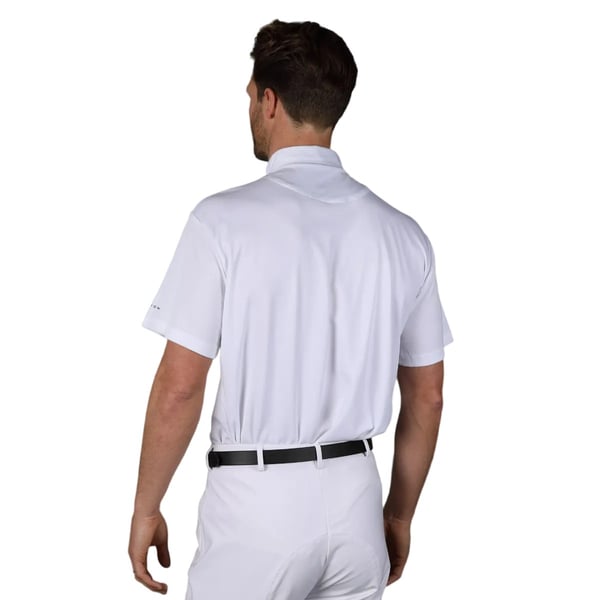 Aubrion Mens Tie Keeper Short-Sleeved Shirt