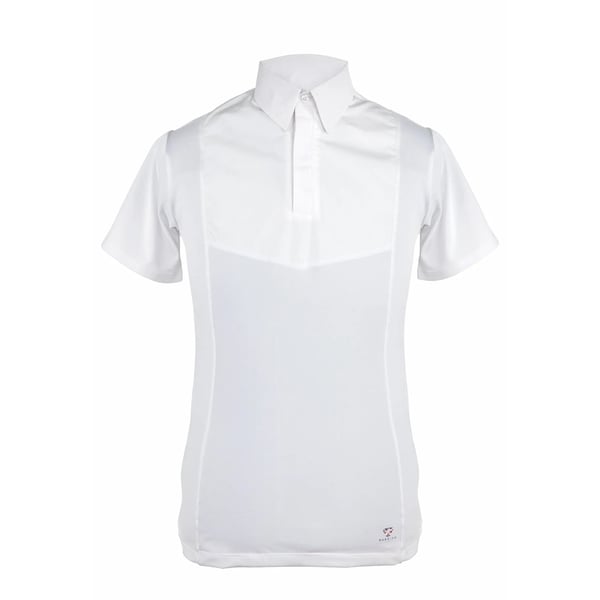 Aubrion Mens Tie Keeper Short-Sleeved Shirt
