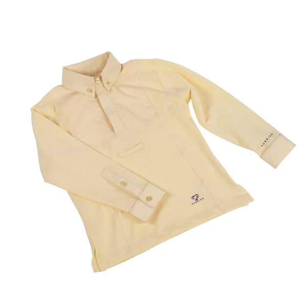 Aubrion Childrens/Kids Tie Keeper Long-Sleeved Shirt