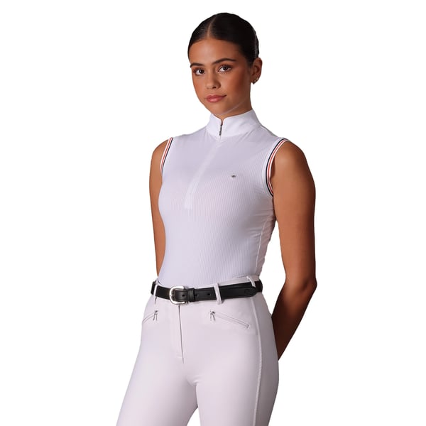 Aubrion Womens/Ladies Arcaster Pinstripe Sleeveless Show Shirt