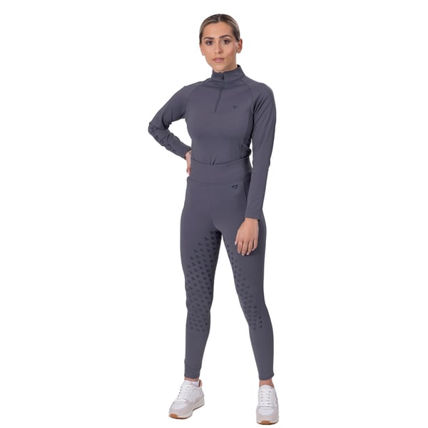Aubrion Womens/Ladies Eltar Quarter Zip Base Layer Top